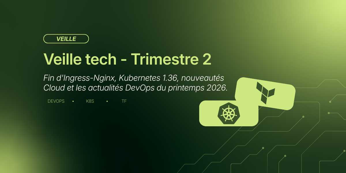 Veille tech - Trimestre 2